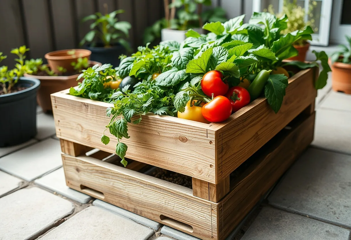 ¡Huertos en cajas de madera: DIY eco-friendly!