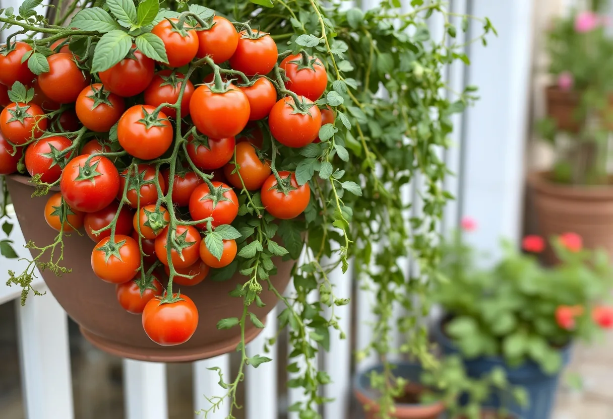 Jardinería creativa: cultiva plantas en cestas colgantes