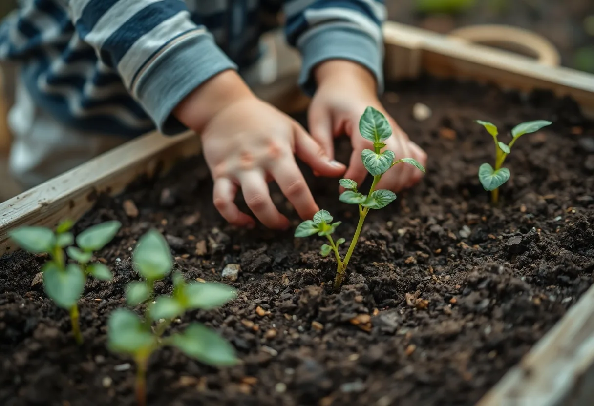 Huertos urbanos para niños: Beneficios educativos y más