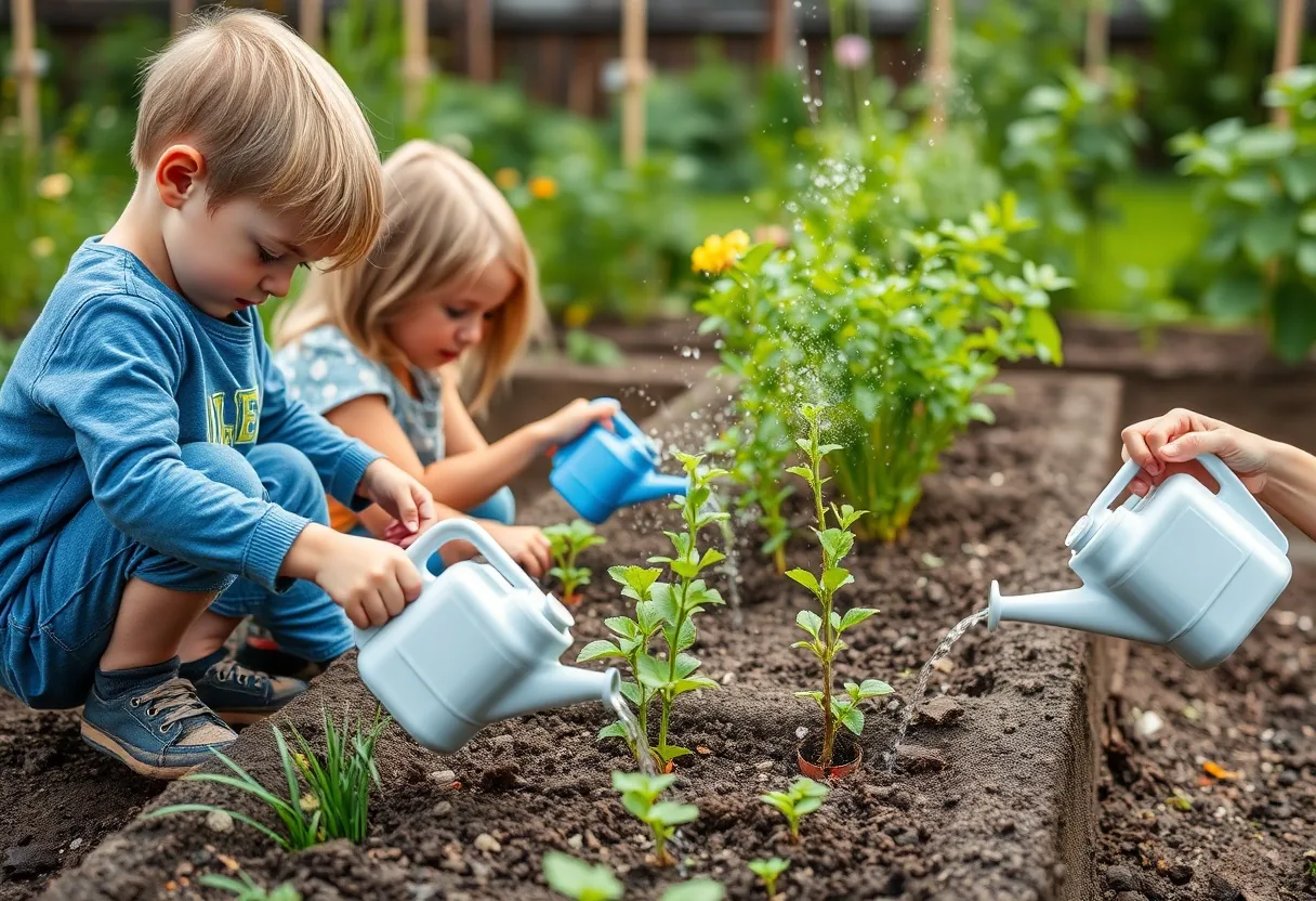 Actividades Prácticas para Niños en el Huerto Urbano