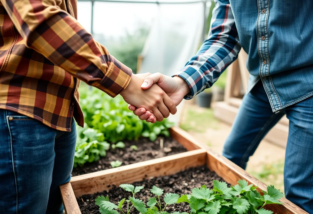 Unión comunitaria a través de la jardinería