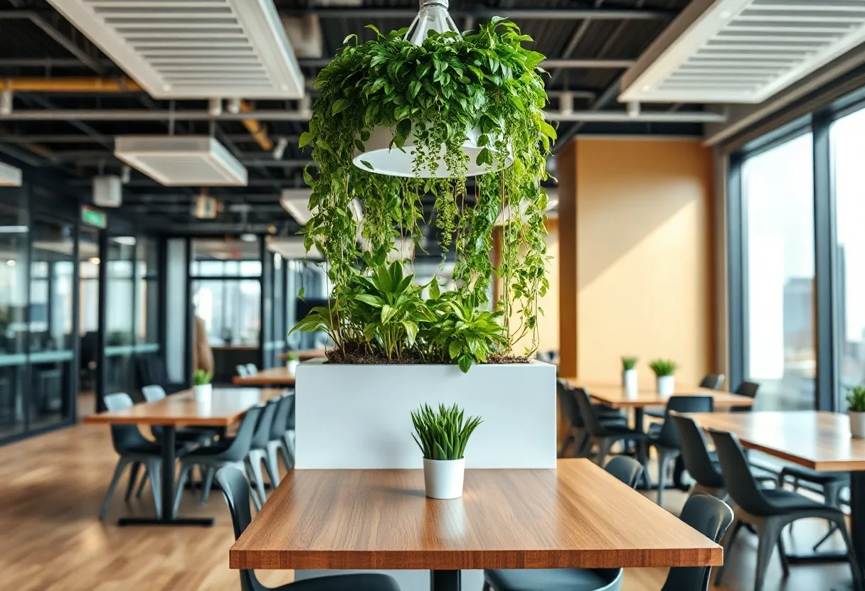 Microhuertos en la oficina: verde inspirador