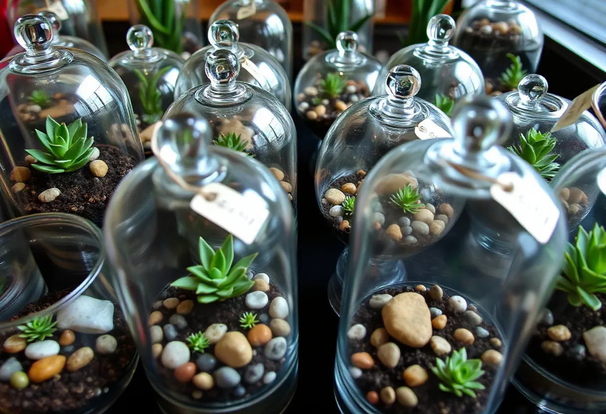 Inspira con terrarios únicos