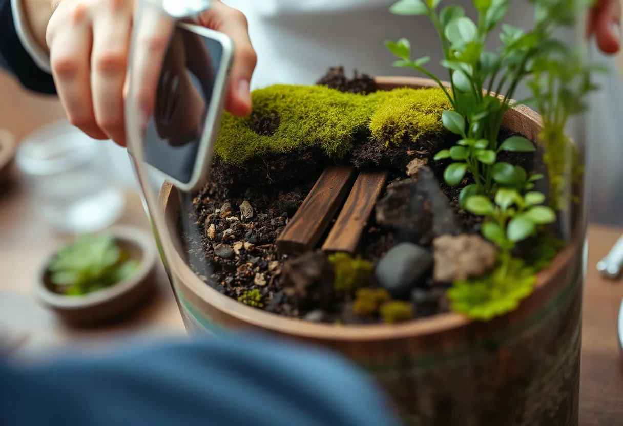 Crea tu propio terrario único