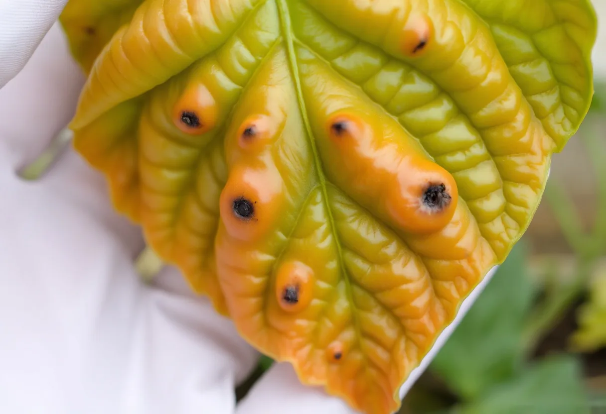 Identificación y tratamiento de enfermedades bacterianas en plantas