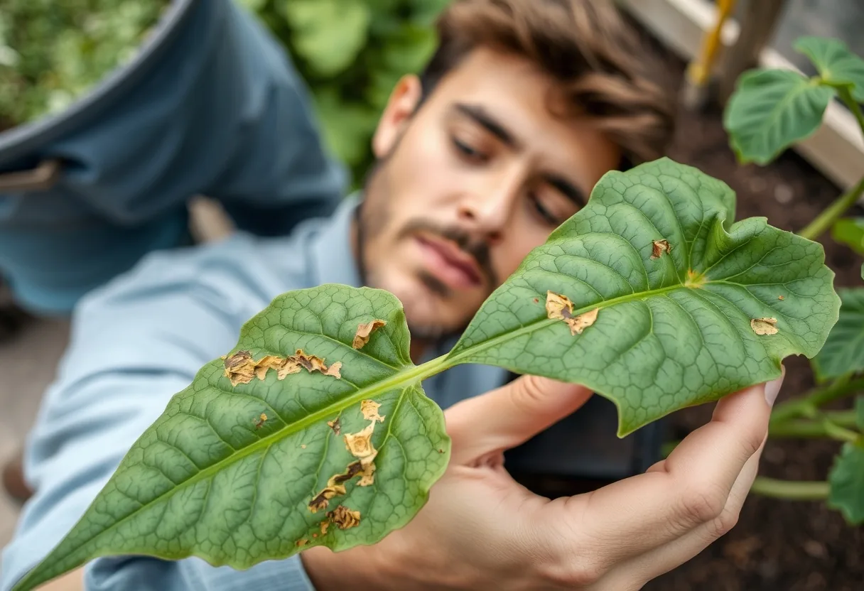 Detecta enfermedades bacterianas en plantas