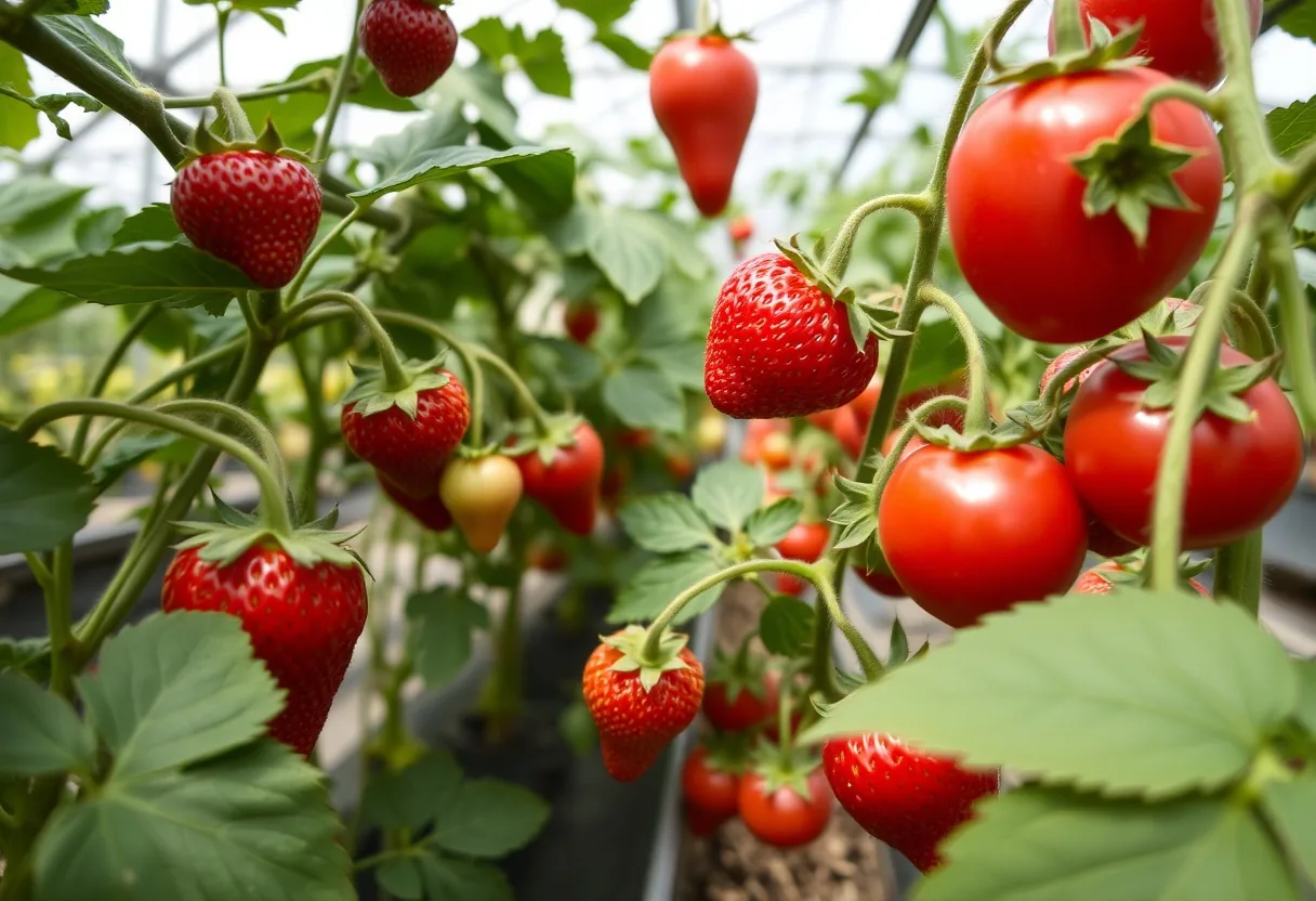 Frutas frescas y sabrosas para cultivar en tu invernadero