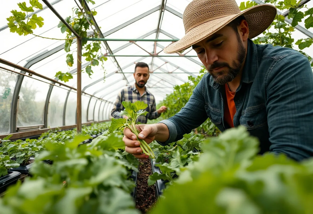 Producción sostenible en huertos protegidos