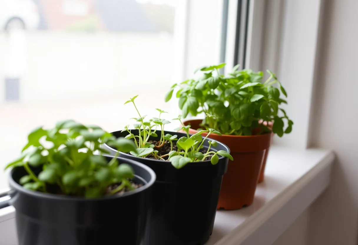 Plantas microhuerto interior: naturaleza en casa