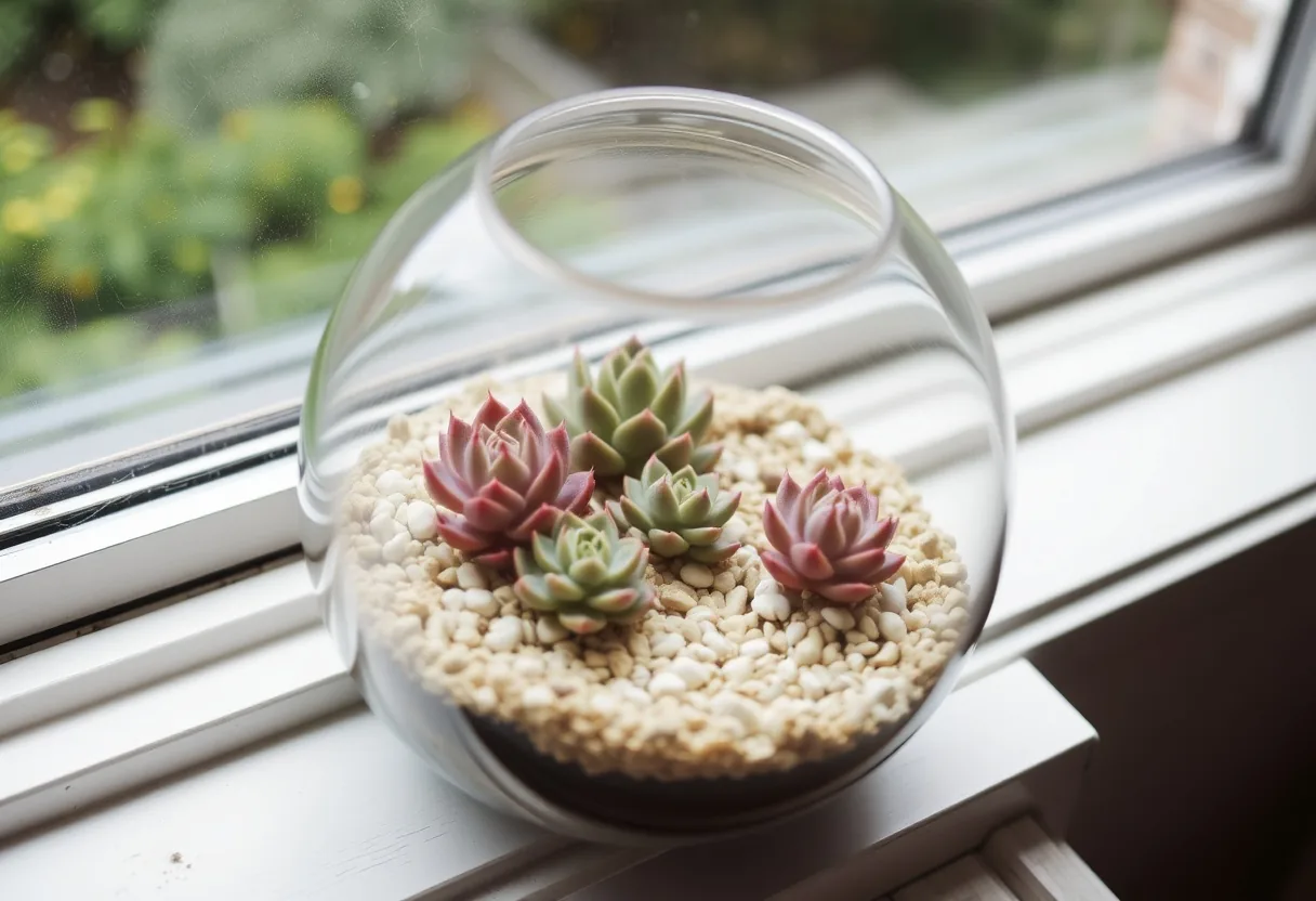 Terrarios abiertos: plantas ideales