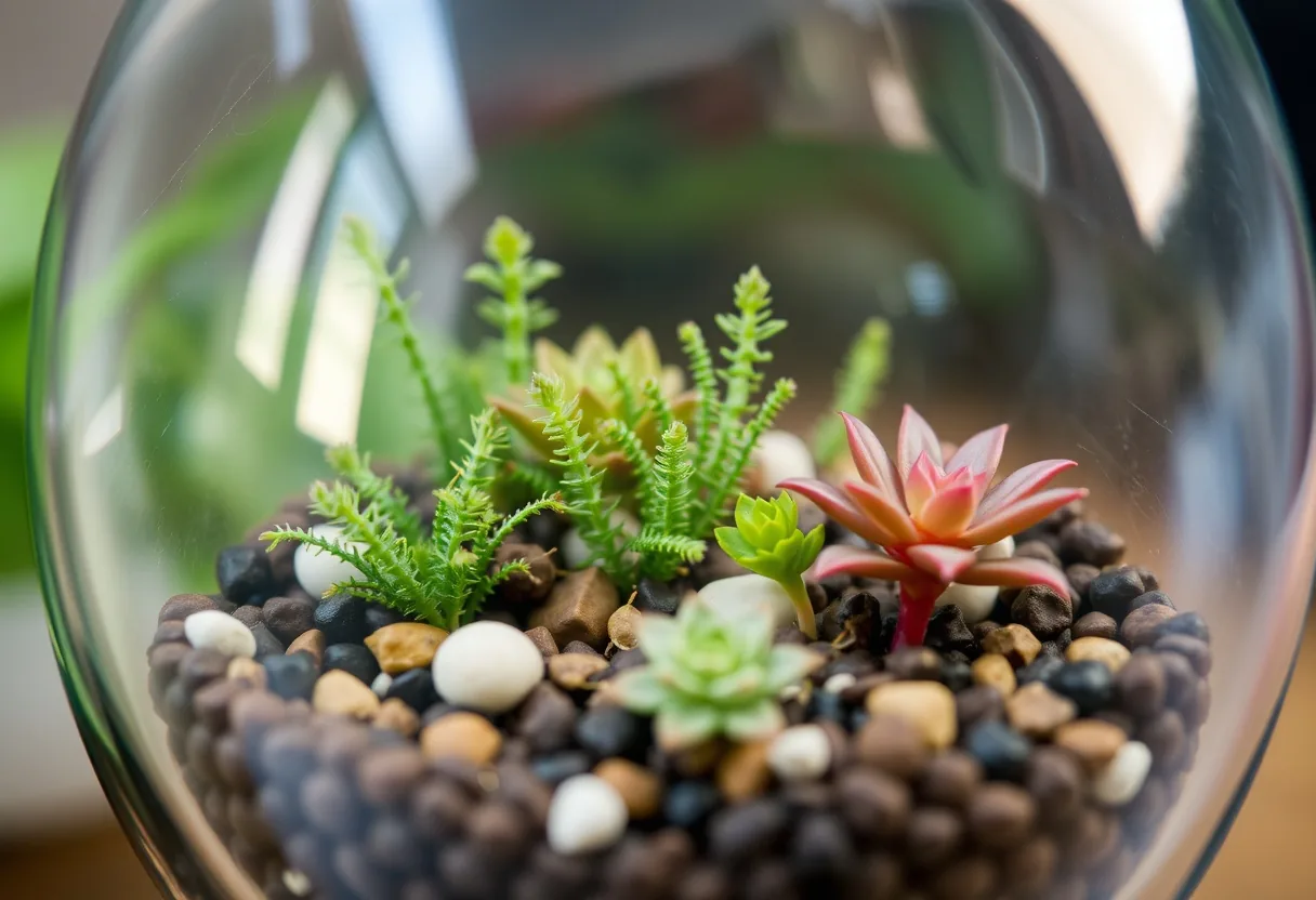 Descubre plantas únicas para terrarios