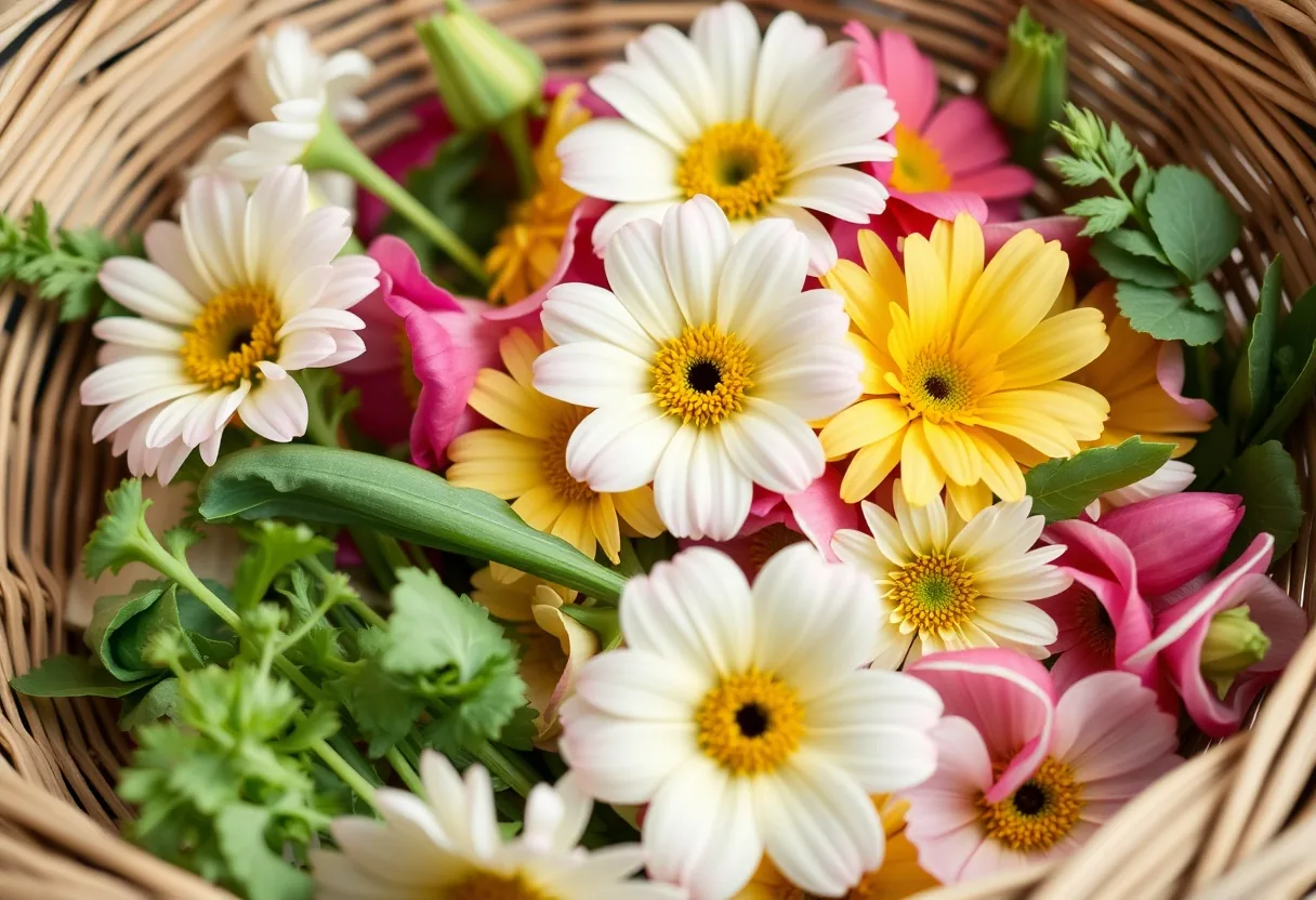 Flores comestibles: Durabilidad y sabor