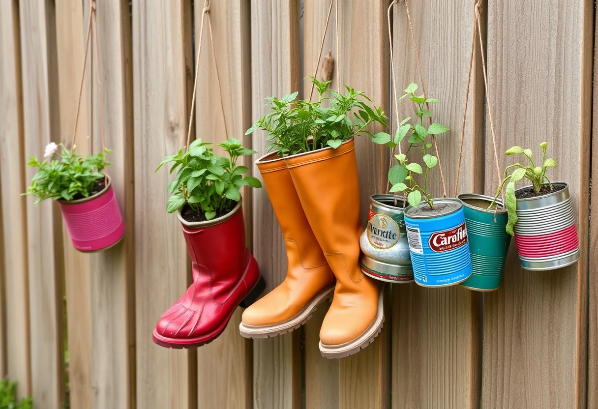 ¡Ideas creativas para tu jardín! 🌿 #Jardinería #Decoración #Inspírate