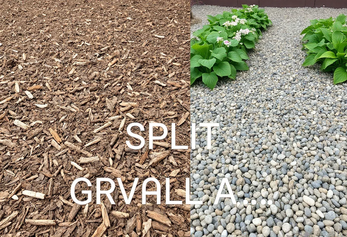 Mulch orgánico vs. inorgánico: Pros y contras