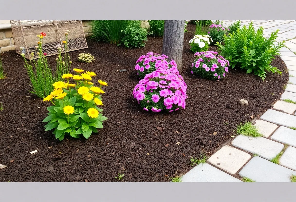 Mulch: belleza y cuidado ambiental en jardines