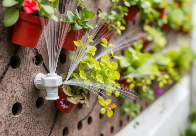 Sistemas riego vertical: eficaces y sostenibles Sistemas riego vertical: eficaces y sostenibles