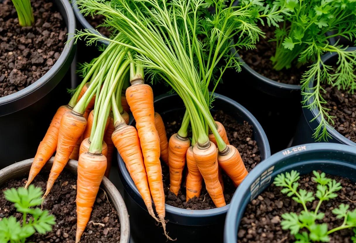 Cultiva zanahorias frescas en casa