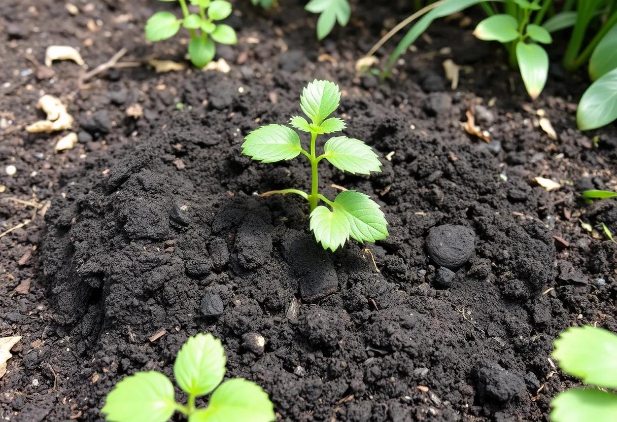 Mejora tu suelo con carbón vegetal