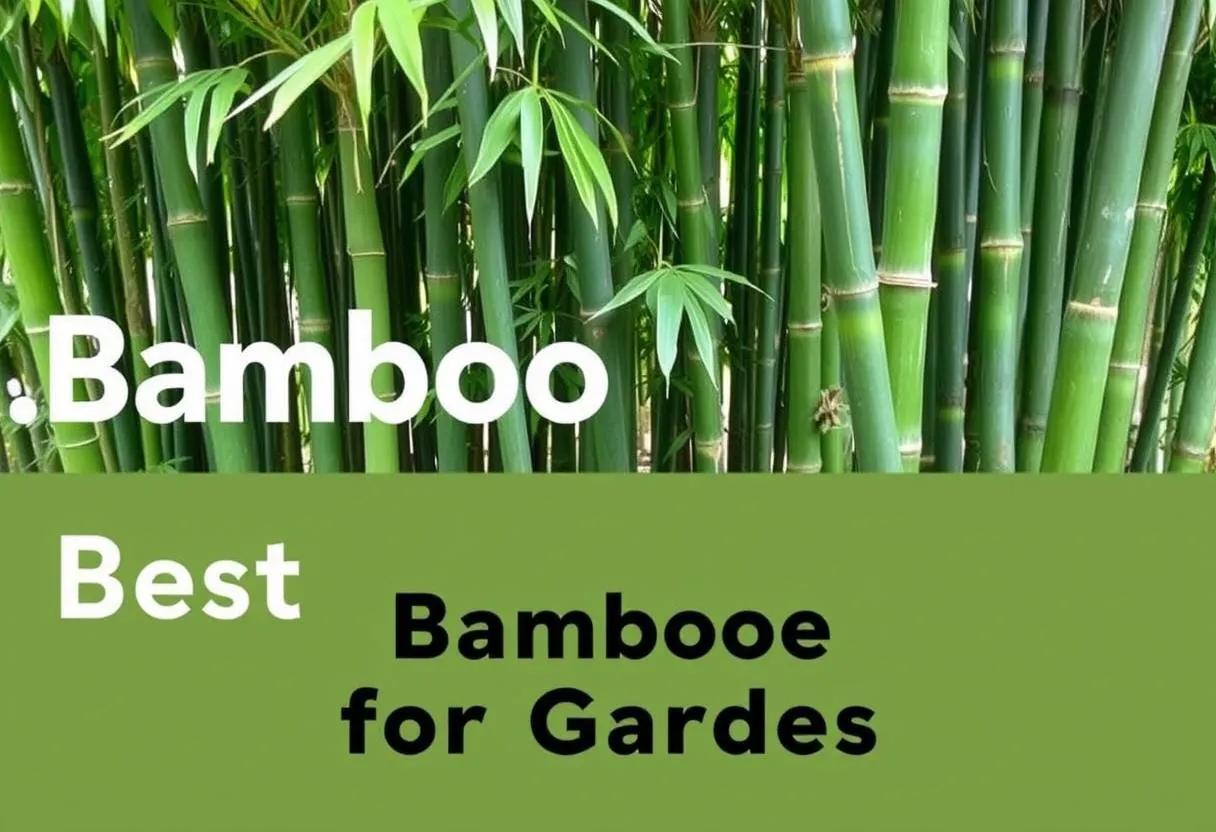 Variedades de bambú ideales para tu huerto