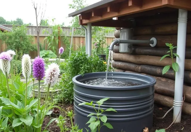 Recolección de agua: clave en jardines sostenibles Recolección de agua: clave en jardines sostenibles