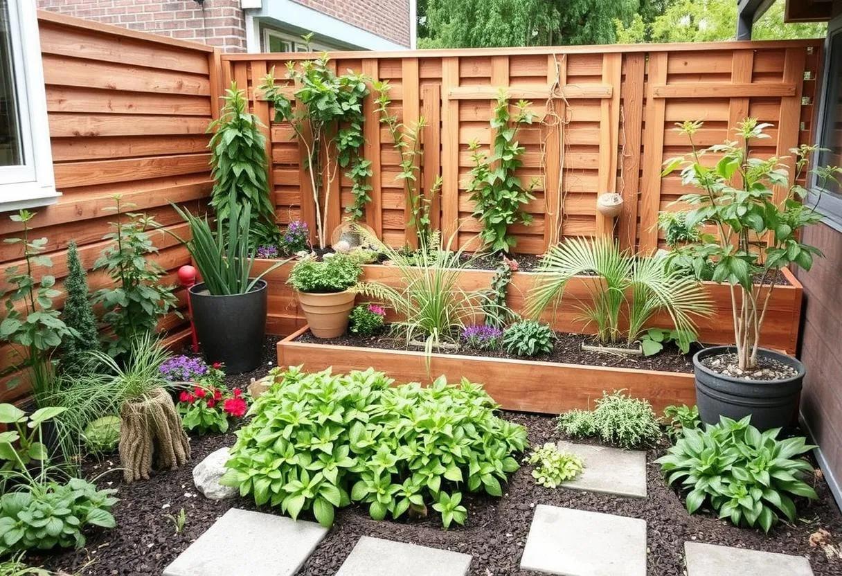 Diseños jardines sostenibles: creatividad en espacios pequeños