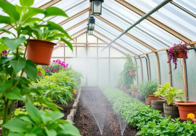 Modernas técnicas de riego en invernaderos Modernas técnicas de riego en invernaderos