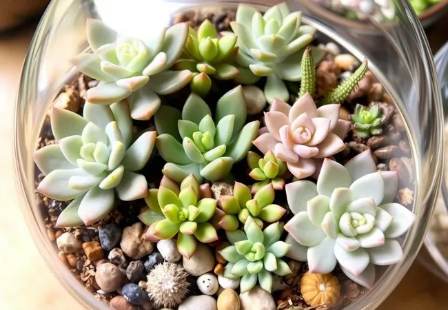 Súculentas ideales para terrarios y cuidado Súculentas ideales para terrarios y cuidado