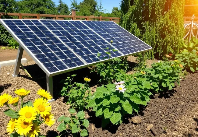 Jardinería eco: aprovecha la energía solar 🌞 Jardinería eco: aprovecha la energía solar 🌞