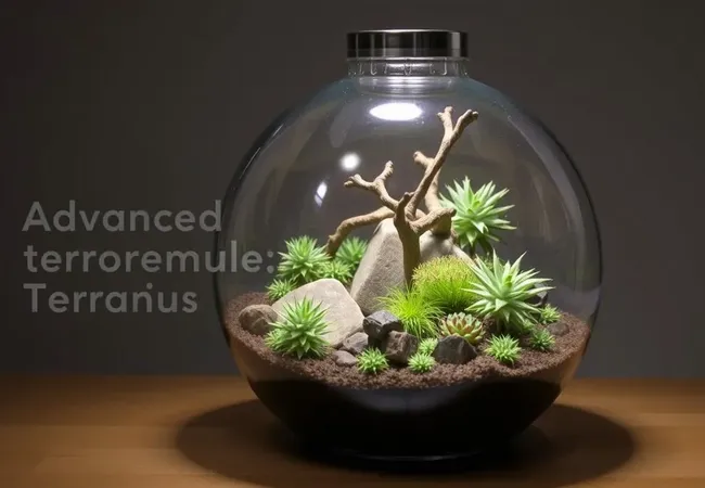 Terrarios complejos: creatividad ilimitada Terrarios complejos: creatividad ilimitada