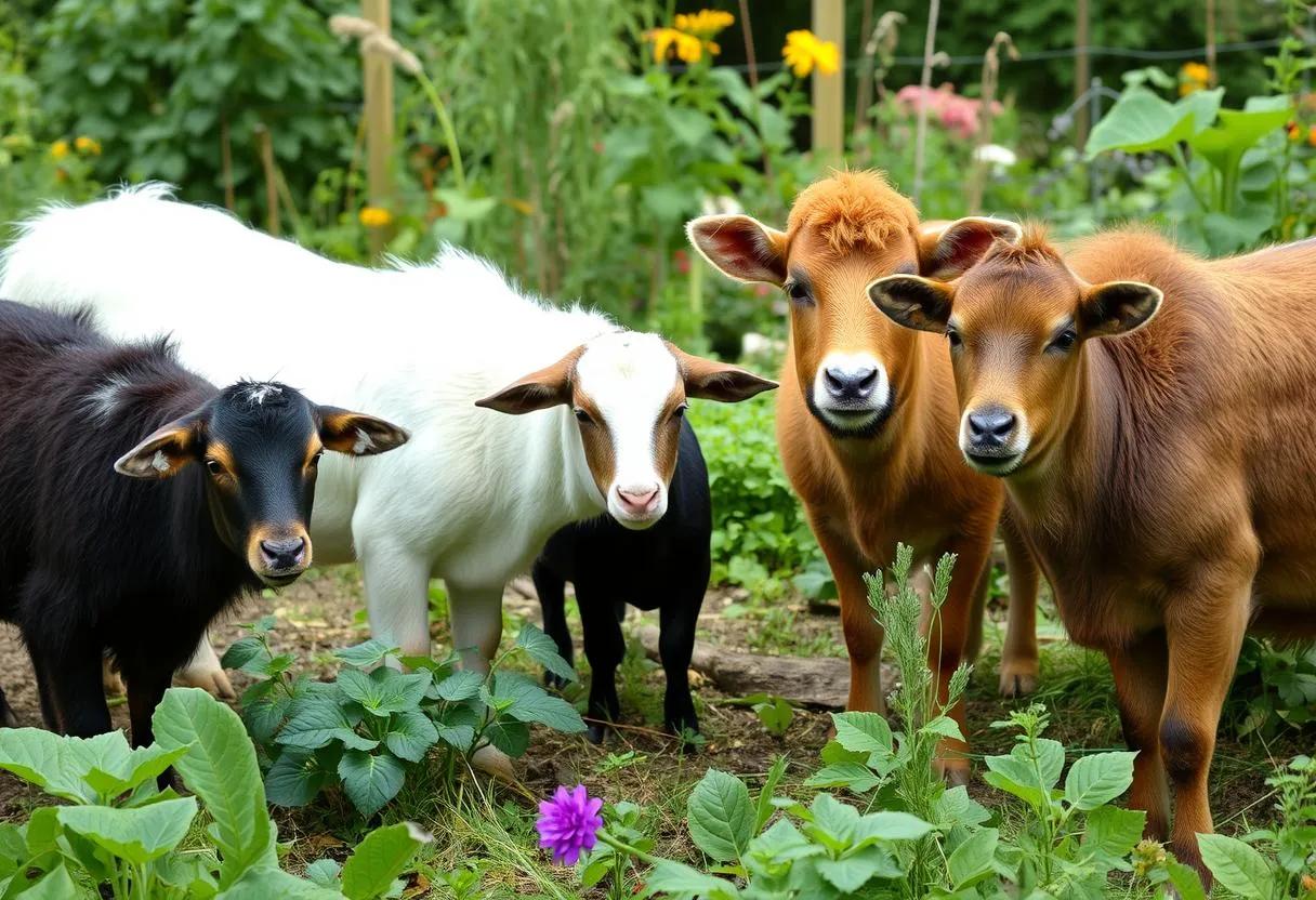 Integración de animales en permacultura