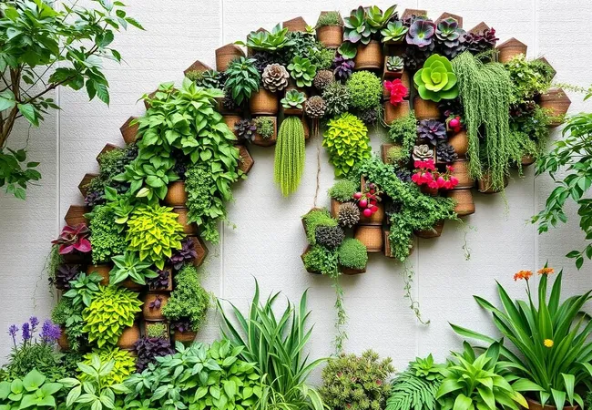 Jardines verticales innovadores: inspiración verde Jardines verticales innovadores: inspiración verde