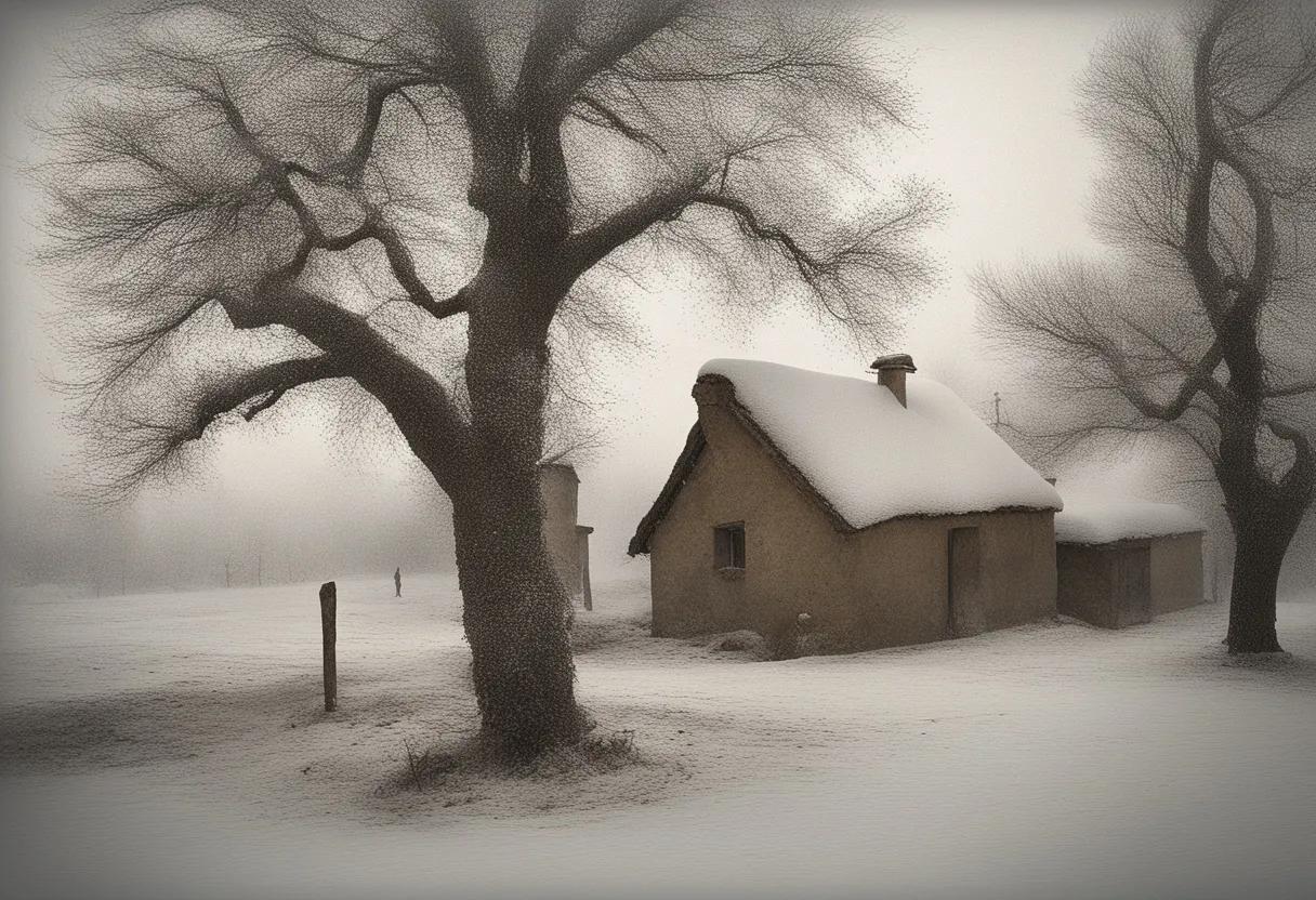 Coloridos huertos de invierno: belleza natural