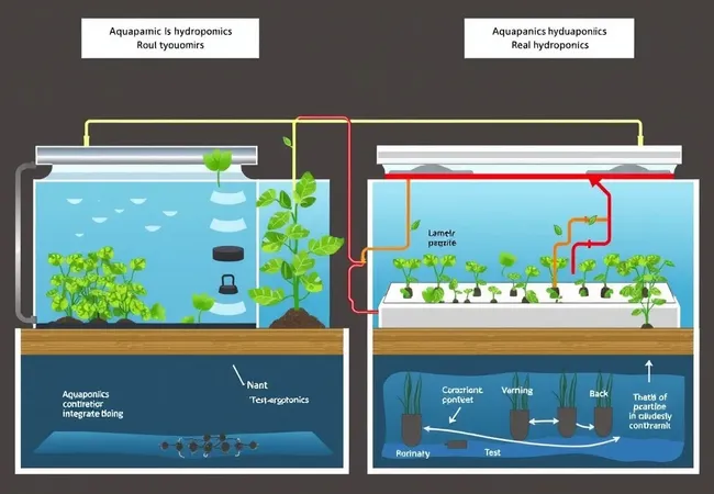 Integrando acuaponía y hidroponía: el futuro verde Integrando acuaponía y hidroponía: el futuro verde