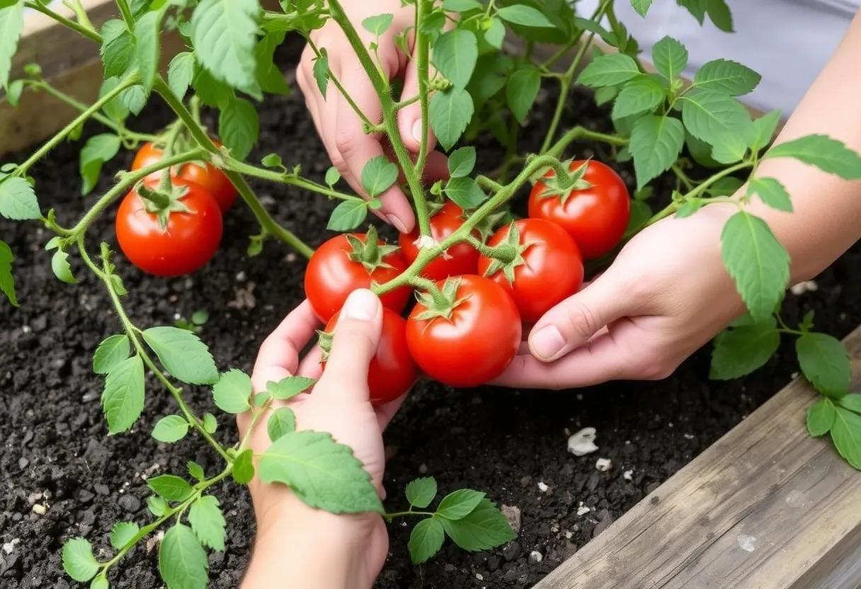 Consejos para plantar tomates en casa