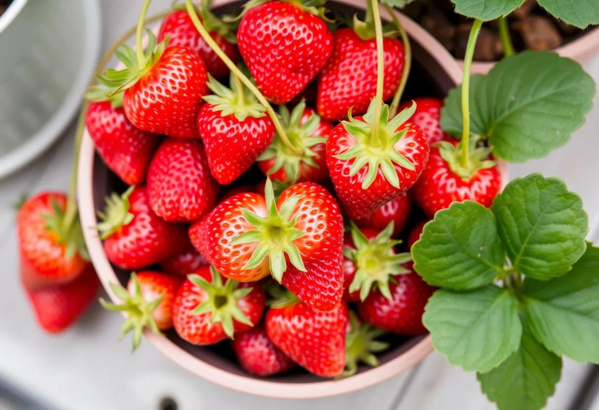 Consejos para plantar fresas en macetas