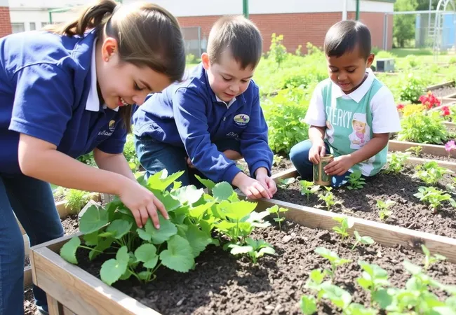Explora los beneficios de los huertos escolares Explora los beneficios de los huertos escolares
