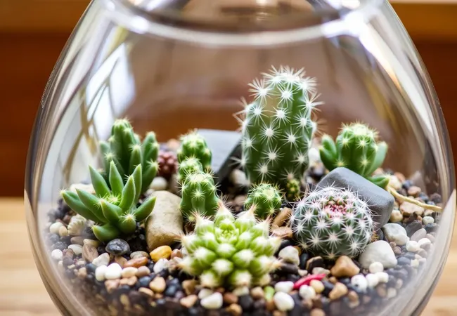 Terrario cactus: Paso a paso Terrario cactus: Paso a paso