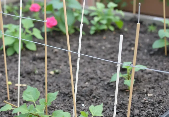 Consejos para huertos: uso de cuerdas y tutores Consejos para huertos: uso de cuerdas y tutores