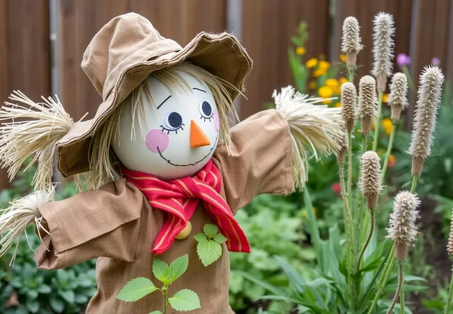Guía para crear espantapájaros verdes 🌿 Guía para crear espantapájaros verdes 🌿