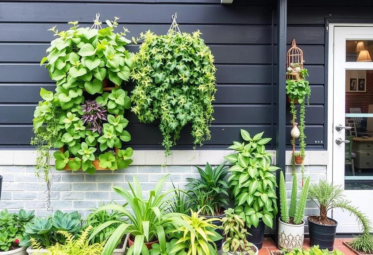 Jardinería vertical en espacios pequeños: naturaleza en vertical