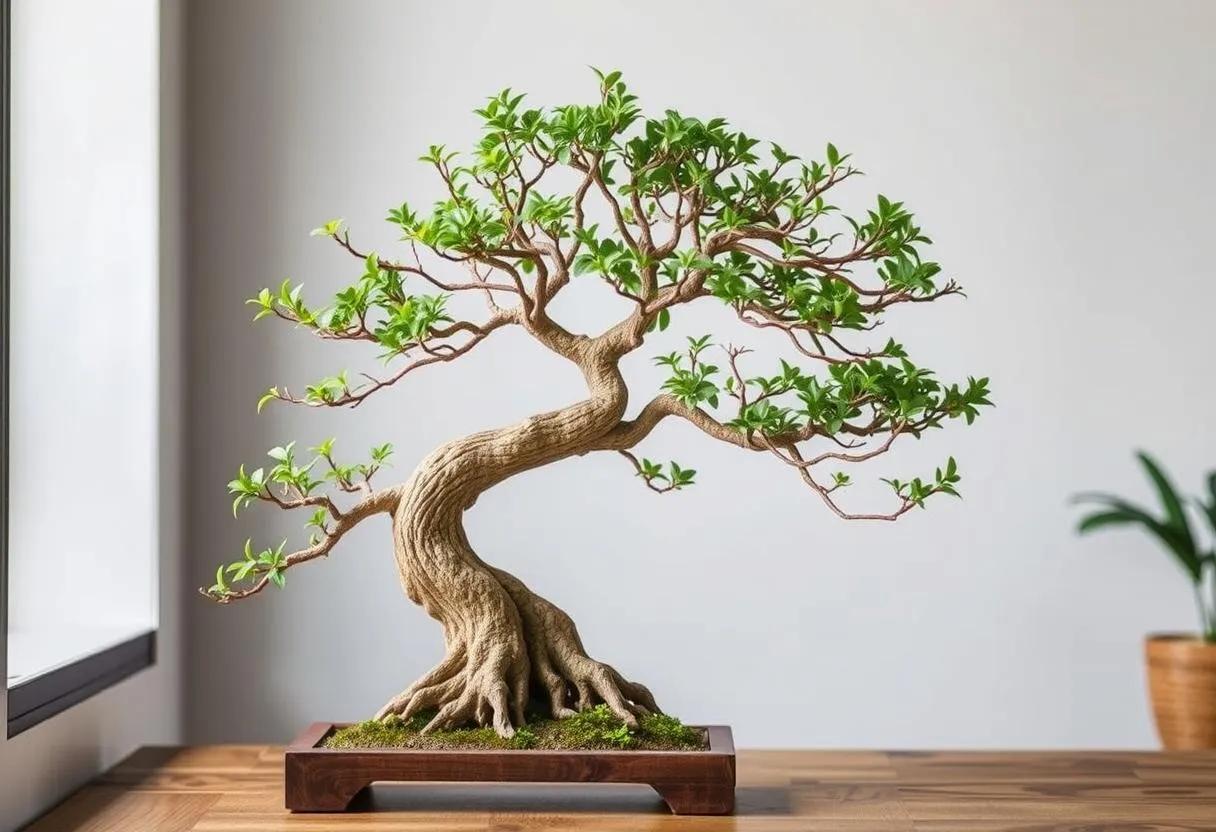 Encanto natural en tu hogar con bonsáis
