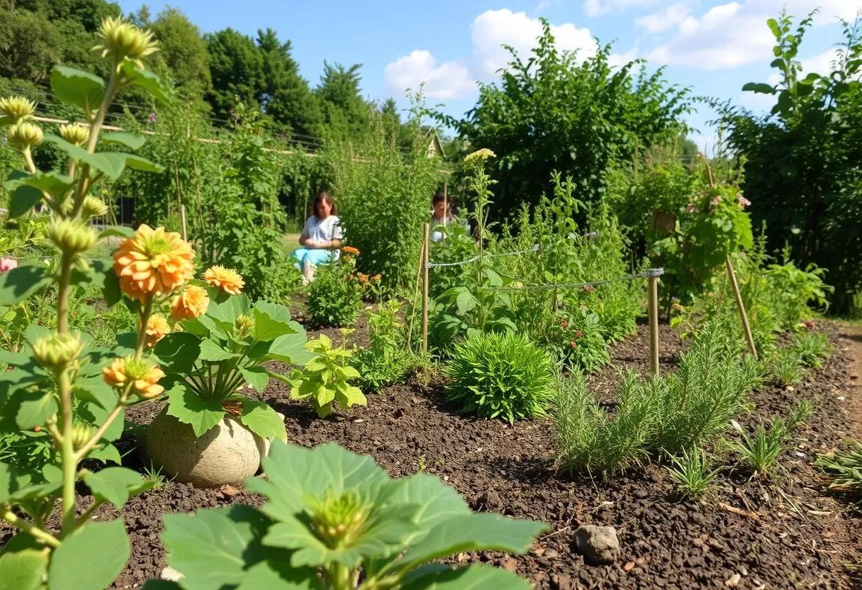 Técnicas de permacultura para un jardín eco
