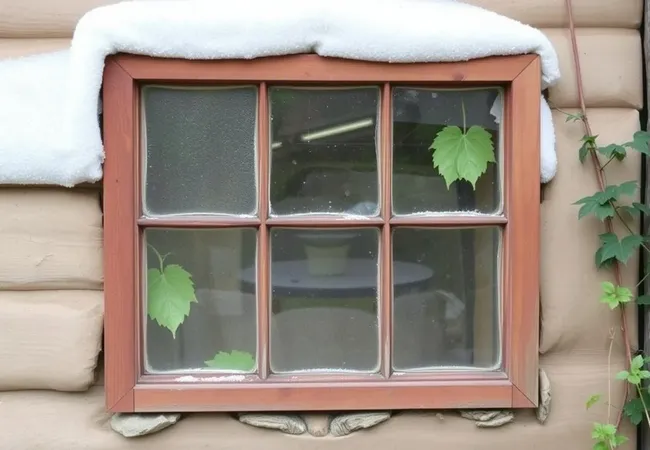 Marco frío DIY con ventanas recicladas Marco frío DIY con ventanas recicladas