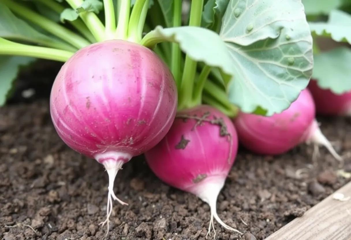 Domina el cultivo de nabos en casa