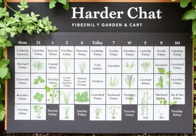 Calendario para sembrar hierbas culinarias Calendario para sembrar hierbas culinarias