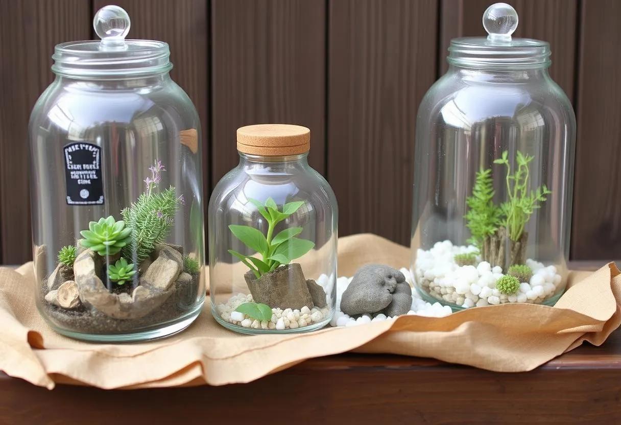 Terrarios ecológicos: Recicla materiales