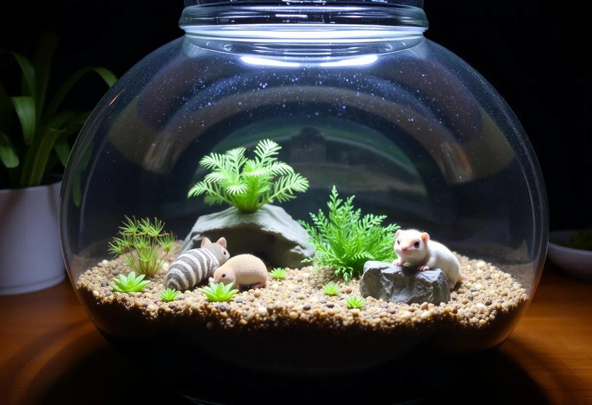 Terrario con animales: guía práctica y creativa