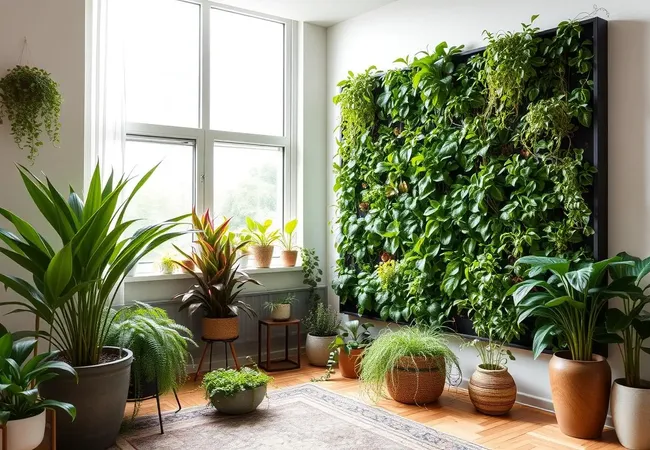 Jardín vertical: estilo y naturaleza en casa Jardín vertical: estilo y naturaleza en casa