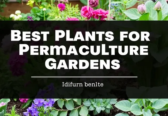 Plantas ideales para huertos sostenibles Plantas ideales para huertos sostenibles