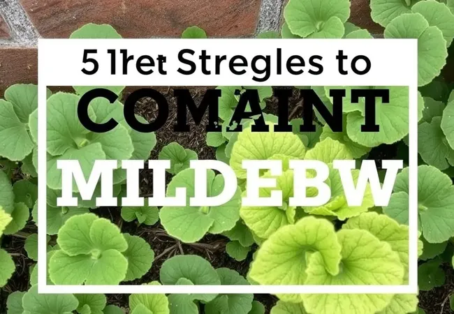 Consejos eficaces contra el mildiu en tu huerto Consejos eficaces contra el mildiu en tu huerto